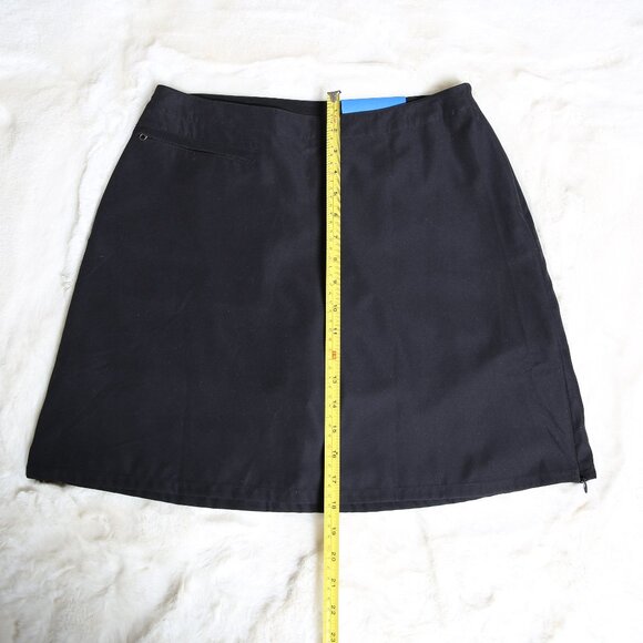 PATAGONIA Black Skort with Zippered Side Slits - NWT - Picture 11 of 12